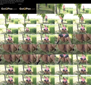 Pee plaited hair (1080p)