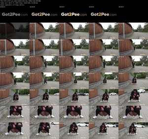 Pee relief in the city (1080p)