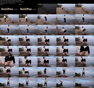 Peeing into the sea (1080p)