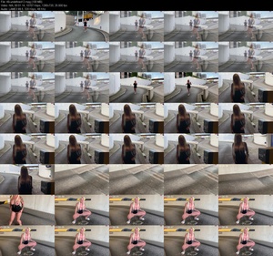 Devil Sophie - Lustful bitch decided to pee at the entrance to the parking lot (720p)