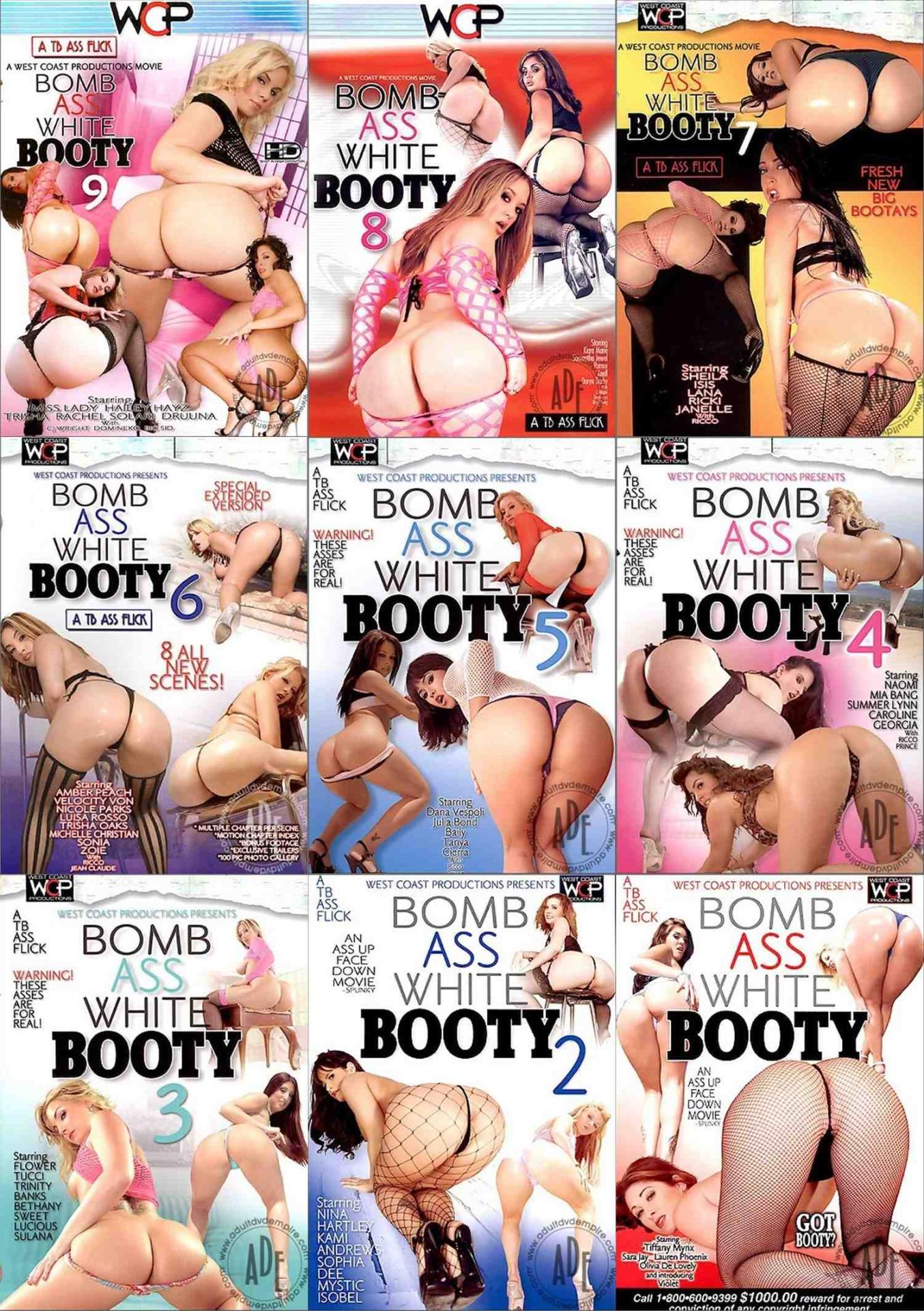 Bomb Ass White Booty 1-21 Movie Pack