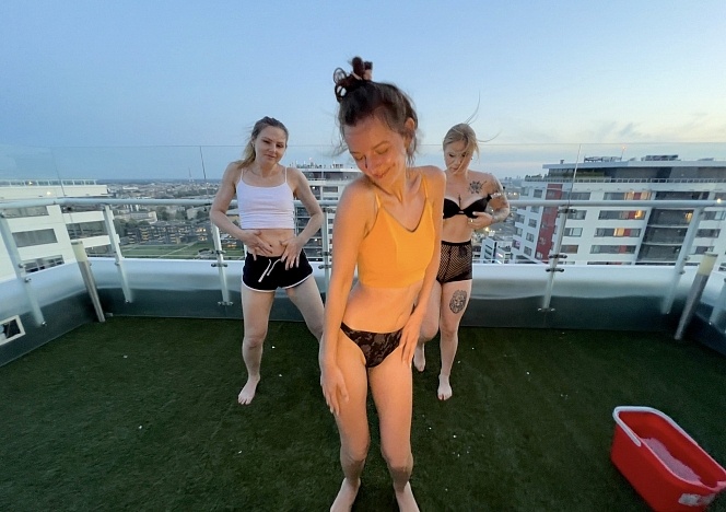 Nebraska Coeds - Lea, Melonie & Rebeka Ruby [1080p]