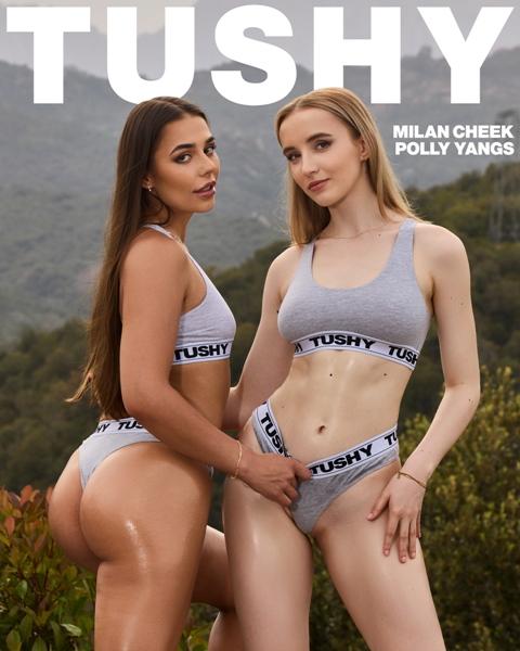 Polly Yangs, Milan Cheek - Gorgeous Besties Have Crazy Anal Foursome 4K 2160p/FullHD 1080p/HD 720p