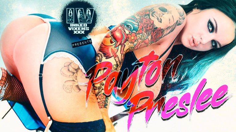 Payton Preslee - Payton Preslee Takes Her Panties Off For Her New Tattoo FullHD 1080p