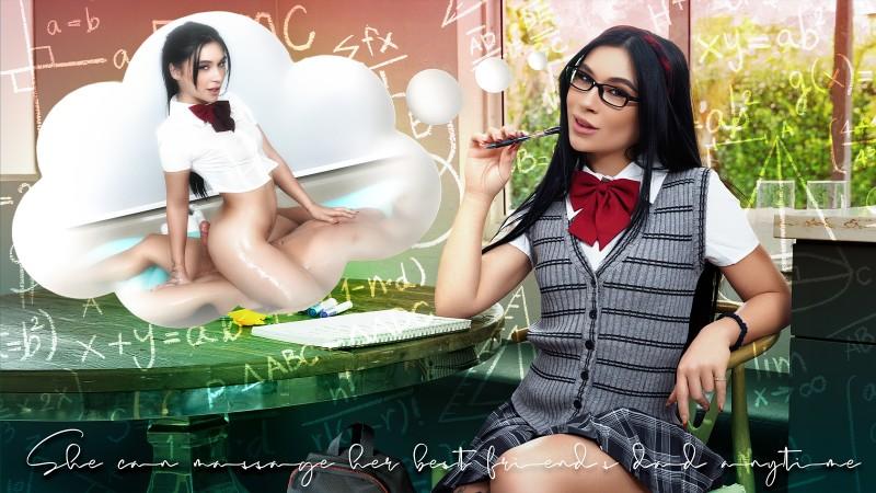 Delilah Dagger - Oil and Perfect Tits? She Can Massage Her Best Friend's Dad Anytime FullHD 1080p/HD 720p