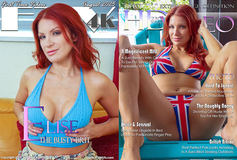 Elise - The Busty Brit 4K 2160p/FullHD 1080p
