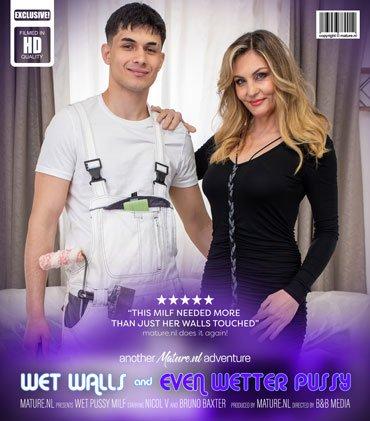 Nicol V, Bruno Baxter - When the Painter’s Quote Was Too High, Busty MILF Nicol V Offered a Different Kind of Payment FullHD 1080p