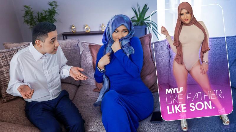 Rebel Lynn - A Dutiful Hijab Wife Milks Every Cock in the Household FullHD 1080p/HD 720p