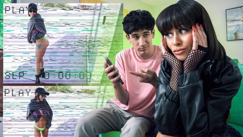 Ren Nuisance - The Girl With the Leg Tattoo: Exhibitionist Babysitter Caught! FullHD 1080p/HD 720p