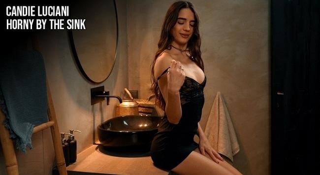 Candie Luciani - Horny By The Sink 1080p