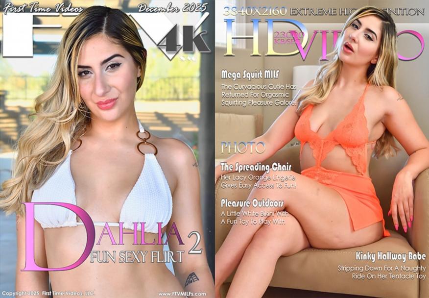 Dahlia - Fun Sexy Flirt 2 4K 2160p/FullHD 1080p