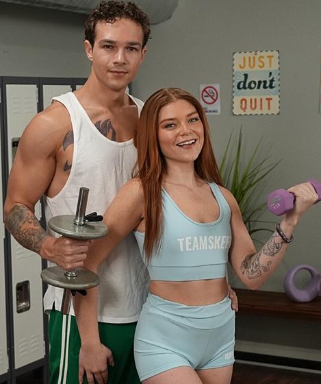 Katerina Deville - Petite Gym Girl Earns Herself a Free Membership… FullHD 1080p/HD 720p