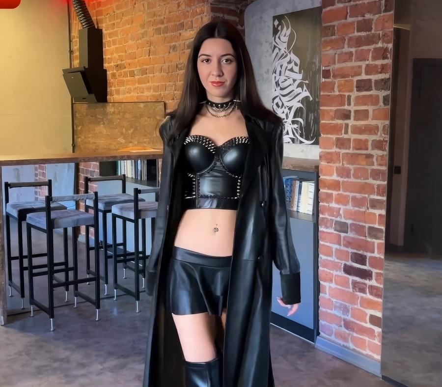 Katty West - Public Pickup Rock Girl Rough Blowjob And Sex High Heels Boots Leather Fetish FullHD 1080p