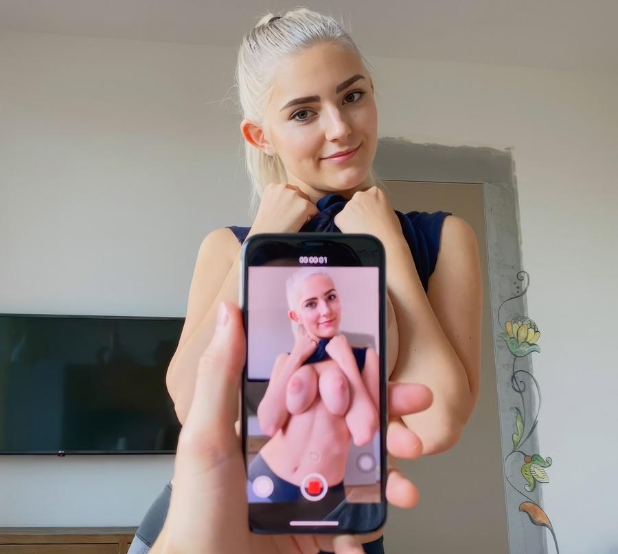 Eva Elfie - Downblouse Yoga With Eva FullHD 1080p