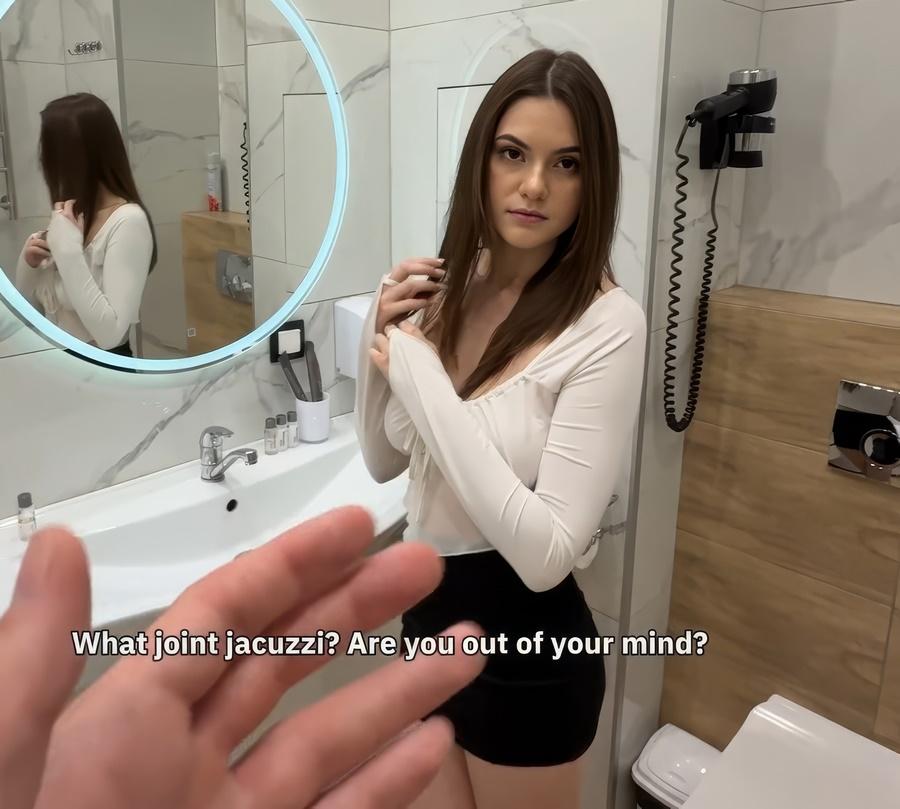 Kisselka - Slutty Secretary Got Wet In a Jacuzzi And Tricked Her Boss Into Having Sex FullHD 1080p