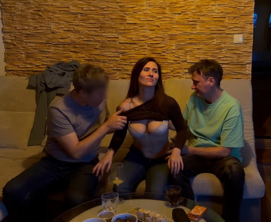 Mintaxxx69 - Cuckold Wife Fucks Guy With a Small Dick Cum In Mouth 2 Times UltraHD/4K 2160p