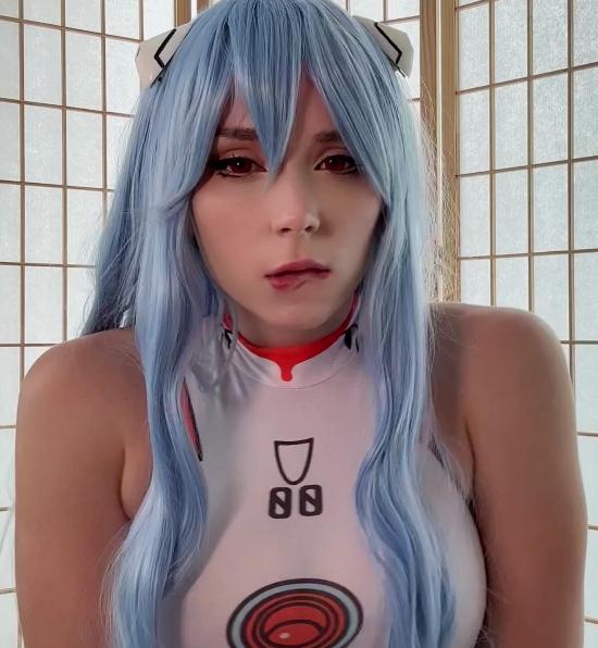 Sweetie Fox - Rei Ayanami from Evangelion Fucks Horny Pussy till Orgasm FullHD 1440p