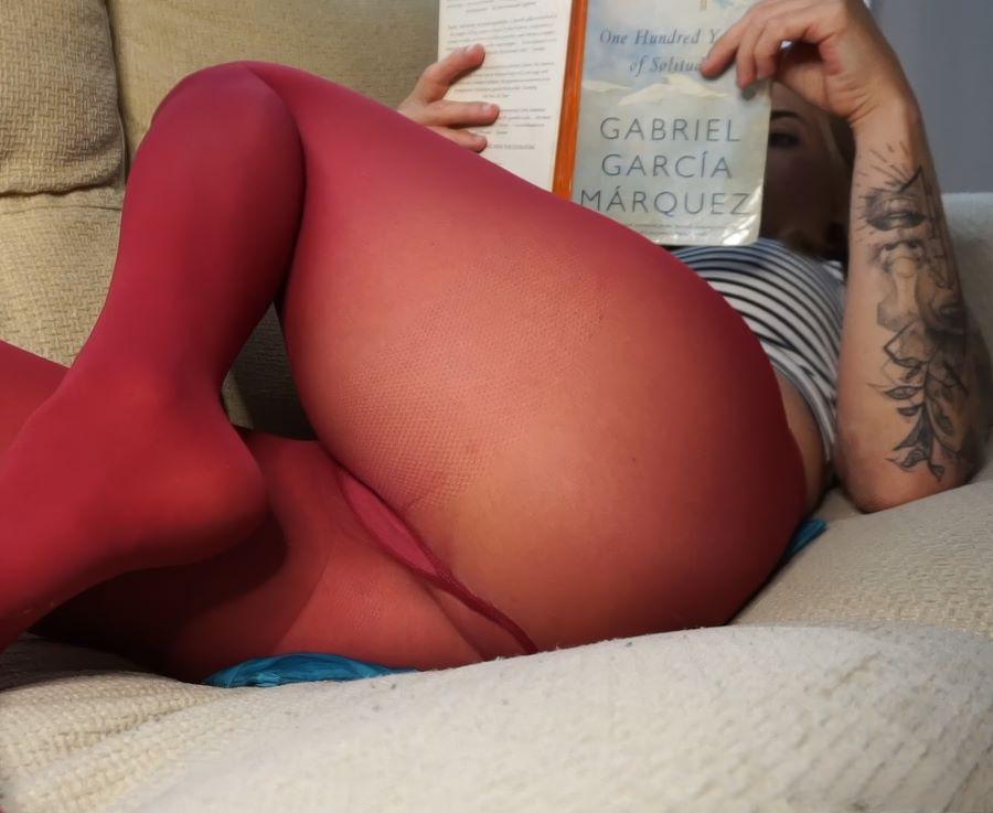 Joanna Hall - Red Pantyhose Sextape FullHD 1080p